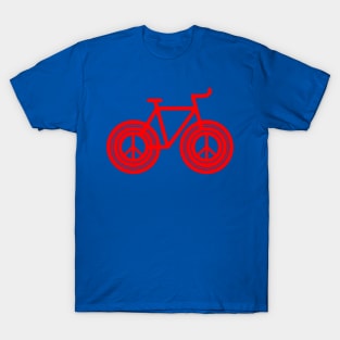 Ride for Peace (red) T-Shirt